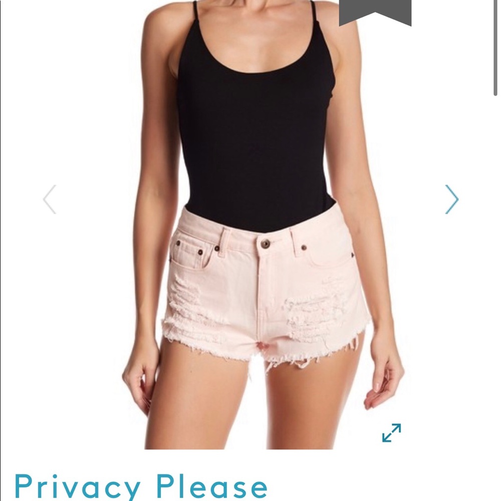 Nude colored Privacy Please bodysuit